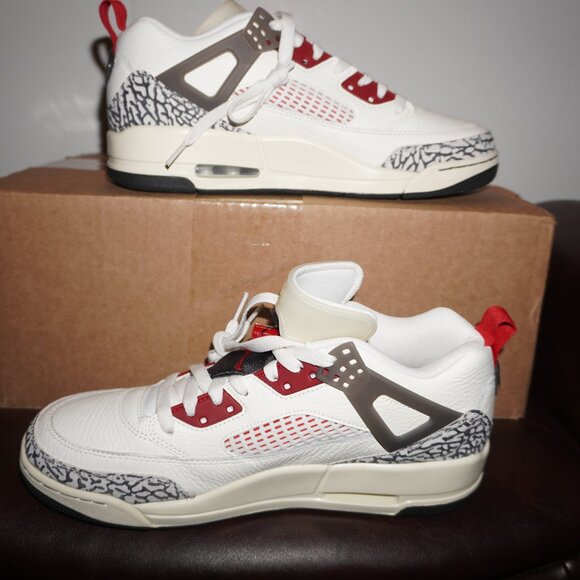 Nike Air Jordan Spizike Low Sail Varsity Red Anthracite FQ1759-116 M - 10 W-11.5 main image 5